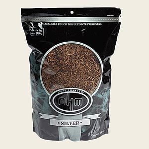 Ohm Silver Pipe Tobacco 16oz Bag