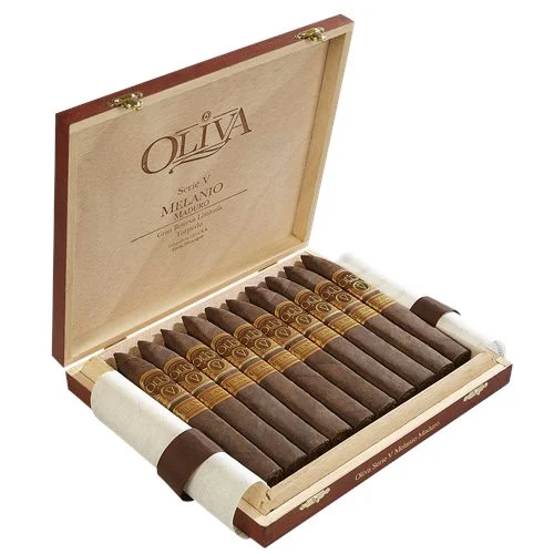 Oliva Serie V Melanio Maduro Figurado (6.5"x52)