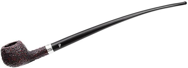 Peterson Pipes Churchwarden Rusticated Prince Fishtail