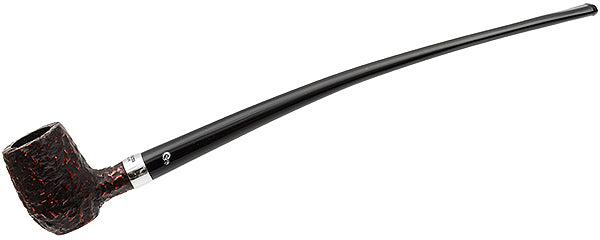 Peterson Pipes Churchwarden Rusticated Barrel Fishtail