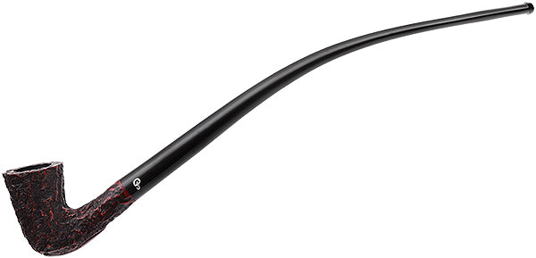Peterson Pipes Churchwarden Rusticated Calabash Fishtail