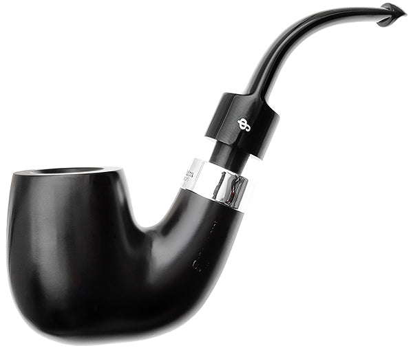 Peterson Pipes House Pipe Ebony Bent P-Lip