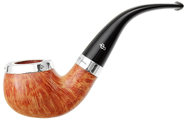 Peterson Pipes Silver Cap Natural Smooth (03) Fishtail