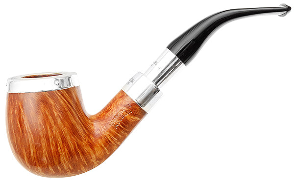 Peterson Pipes Natural Spigot with Silver Cap (69) Fishtail