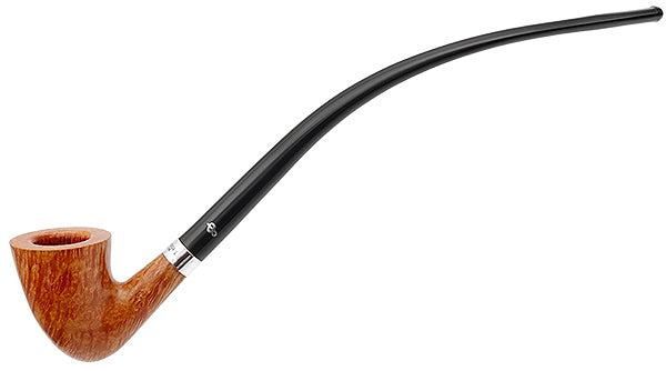 Peterson Pipes Churchwarden Natural Silver Mounted (D15) Fishtail