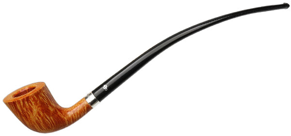 Peterson Pipes Churchwarden Natural Silver Mounted (D6) Fishtail
