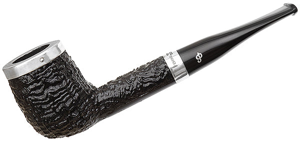 Peterson Pipes Silver Cap Sandblasted (106) Fishtail