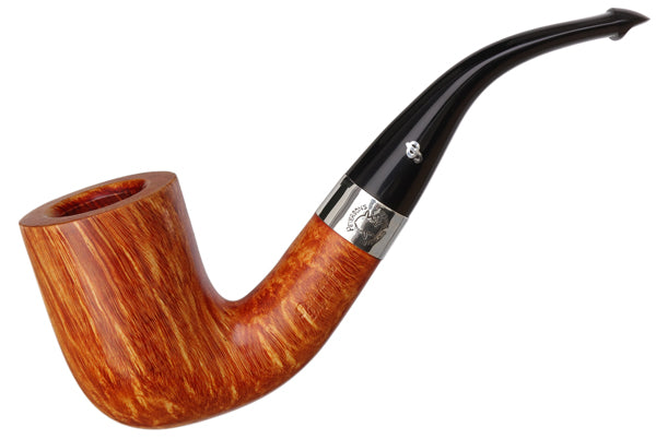 Peterson Pipes Sherlock Holmes Supreme Silver Mounted Rathbone P-Lip