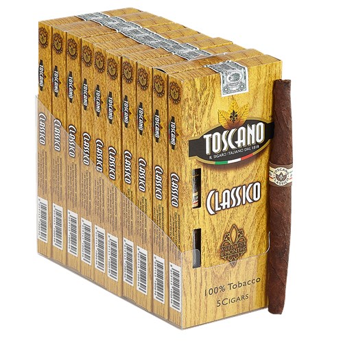 Toscano Classico (Double Perfecto) (6.0"x38) (5-cigar Pack)