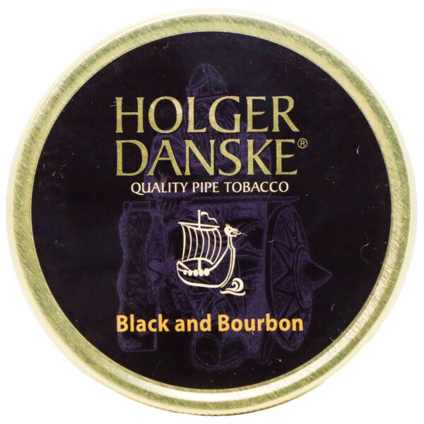 Holger Danske Black and Bourbon 50g Pipe Tobacco