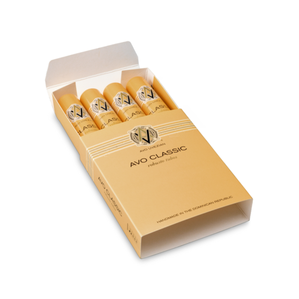 AVO CLASSIC Robusto Tubo 4-cigar pack (5.0"x50)