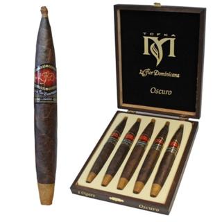 La Flor Dominicana Ligero TCFKA-M Oscuro (7.0"x55) Box of 5