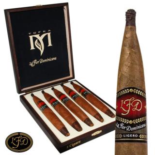 La Flor Dominicana Ligero TCFKA-M Natural (7.0"x55) Box of 5