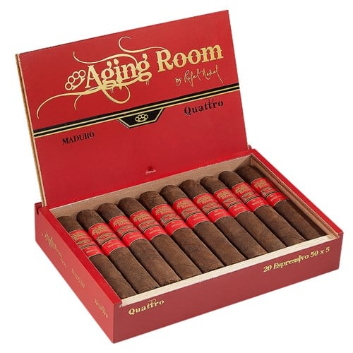 Aging Room Quattro Maduro Espressivo (Robusto) (5.0"x50)