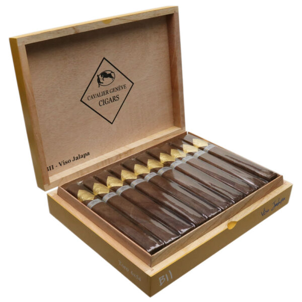 Cavalier Black II Viso Jalapa Toro (6.0"x54)