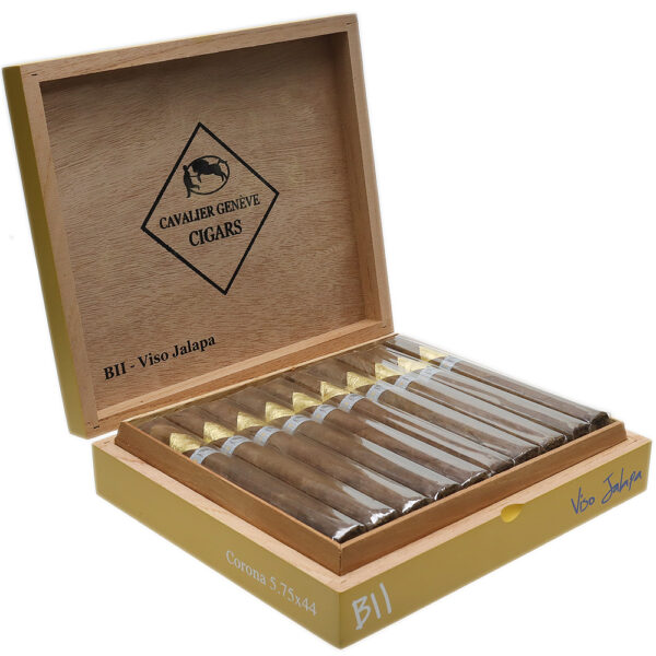 Cavalier Black II Viso Jalapa Corona (5.75"x44)