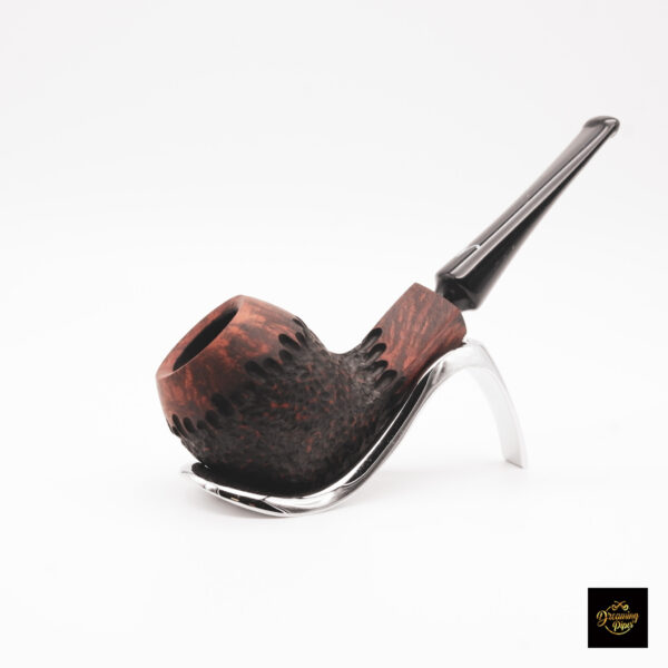 Nording Erik the Red Brown Matte Straight Bulldog Partially Rusticated