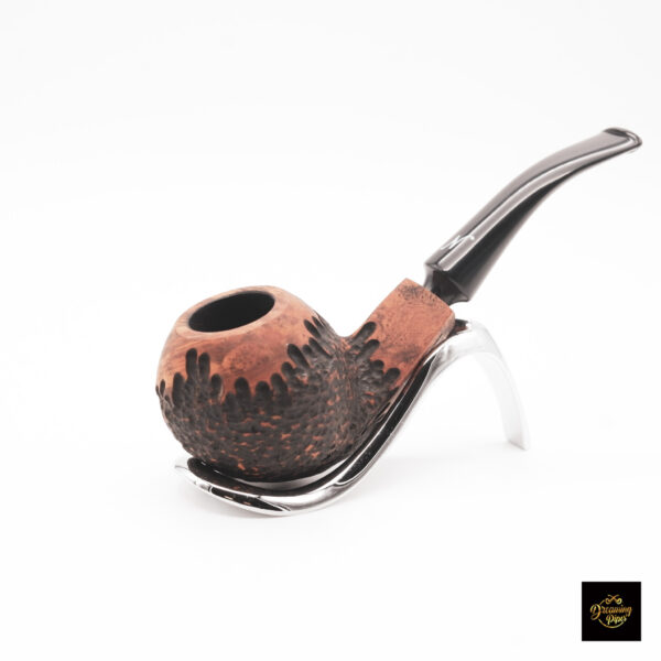 Nording Erik the Red Brown Matte Bent Bulldog Partially Rusticated