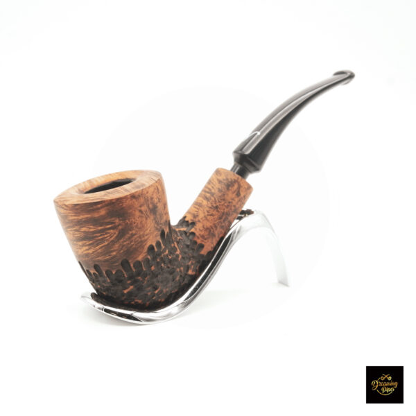 Nording Erik the Red Brown Matte Bent Dublin Partially Rusticated