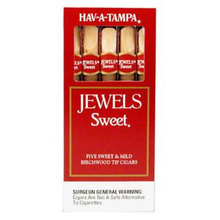 Hav A Tampa Jewels Sweet Cigars (10 Packs of 5)