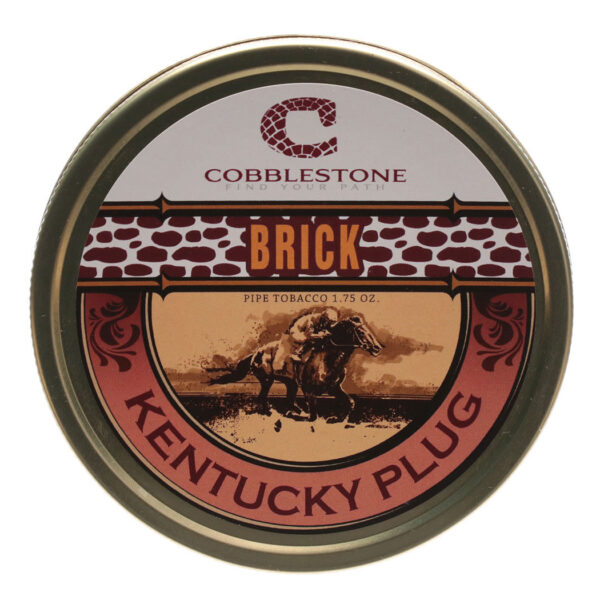 Cobblestone Brick Kentucky Plug 1.75oz Pipe Tobacco