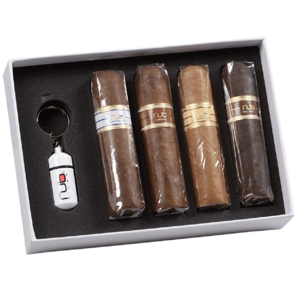 Nub Variety 4-Cigar Sampler with Cutter