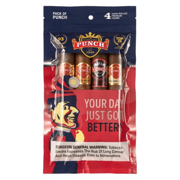 Punch 93 Fresh Pack 4-Cigar Sampler
