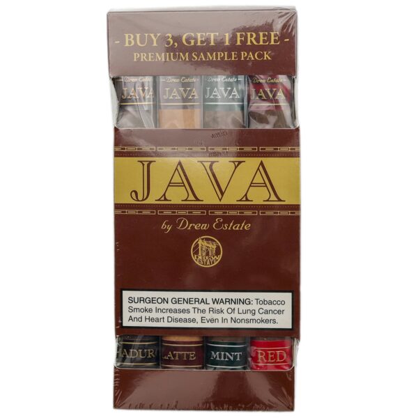 Rocky Patel Java by Drew Estate Toro 4-Cigar Sampler