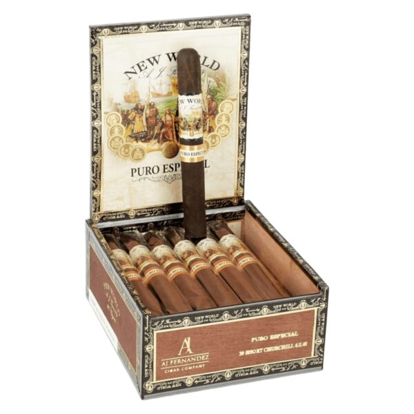 AJ Fernandez New World Puro Especial Short Churchill (6.0" x 48")