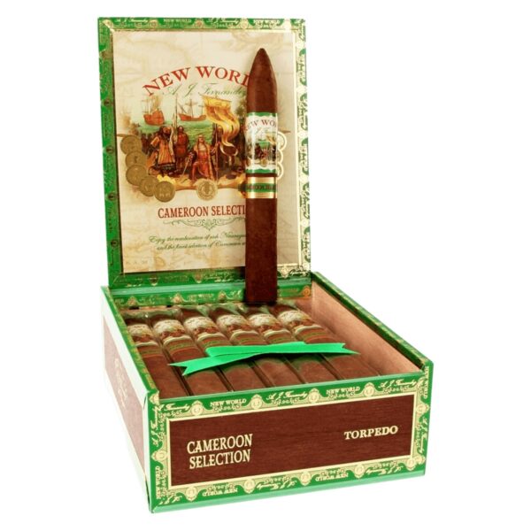 AJ Fernandez New World Cameroon Torpedo (6.5" x 52)